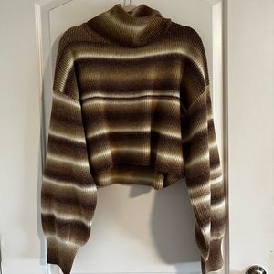 12th Tribe Cowl Neck Sweater NWT